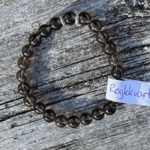 Krystallarmbånd Røykkvarts