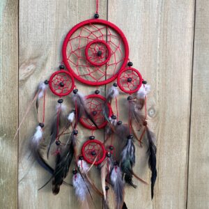 Drømmefanger rød 11 cm