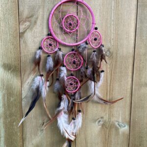 Drømmefanger rosa 11 cm